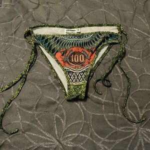 Jean Paul Gaultier banknote bikini bottom